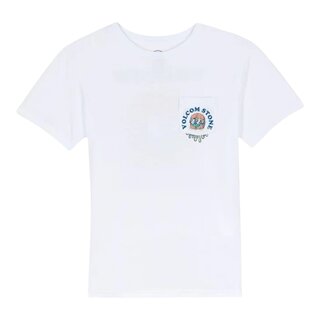 Volcom Burgstone Pocket (Youth) Tee - White