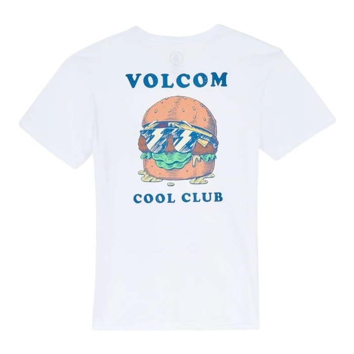 Volcom Burgstone Pocket (Youth) Tee - White