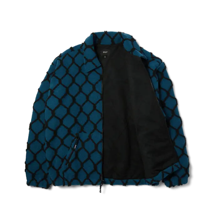 Huf Breakthough High Pile Jacket - Marine Blue