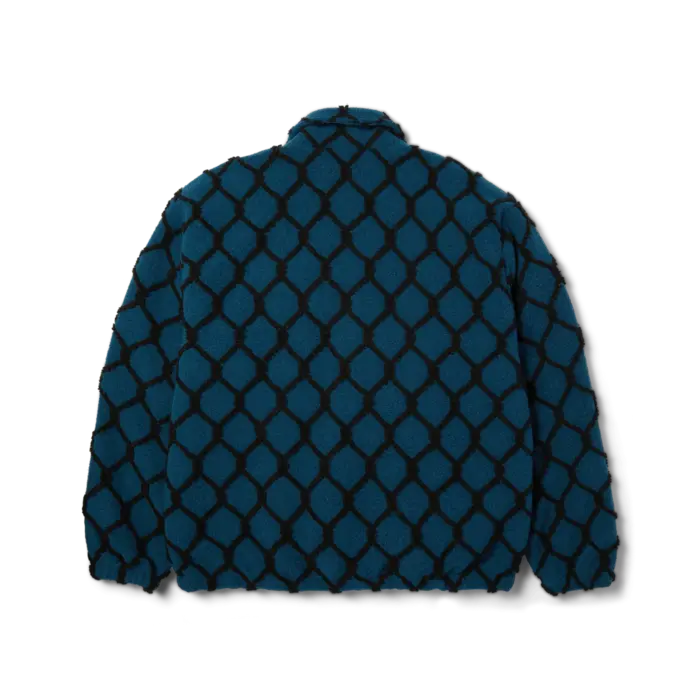 Huf Breakthough High Pile Jacket - Marine Blue