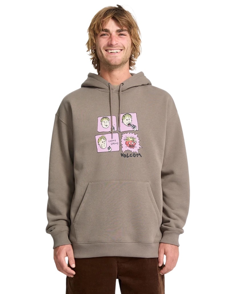 Volcom Chomp Chomp Hoodie - Brindle