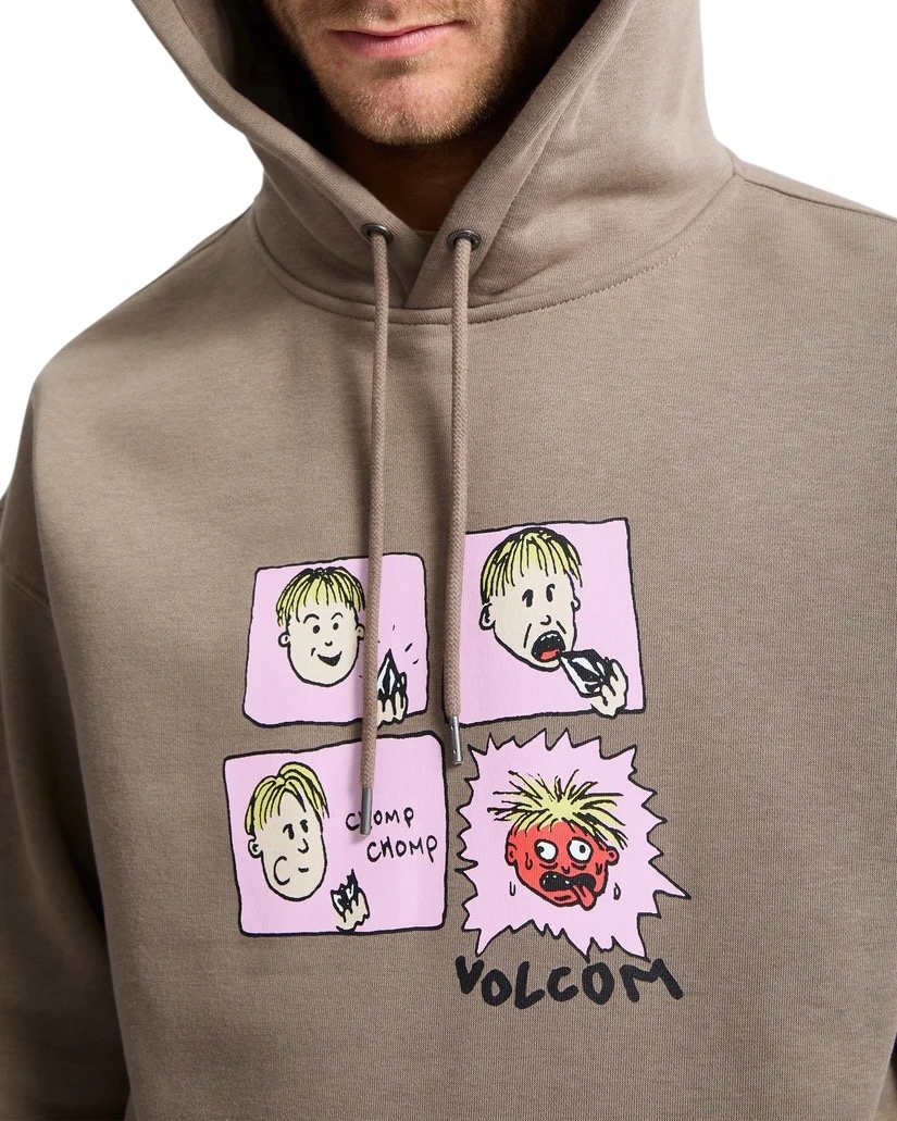 Volcom Chomp Chomp Hoodie - Brindle