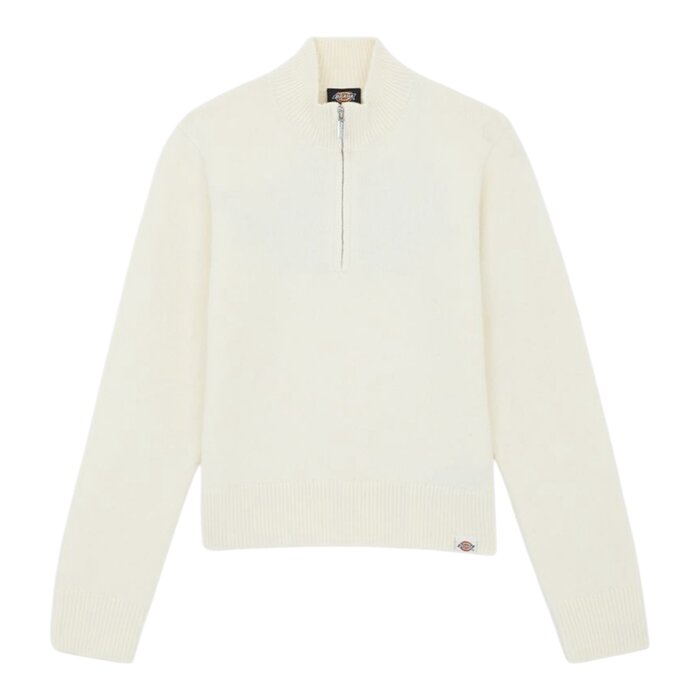 Dickies W' Ruston Quarter Zip Sweater - Beige