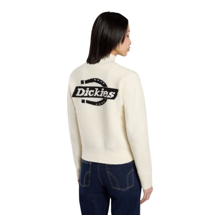 Dickies W' Ruston Quarter Zip Sweater - Beige