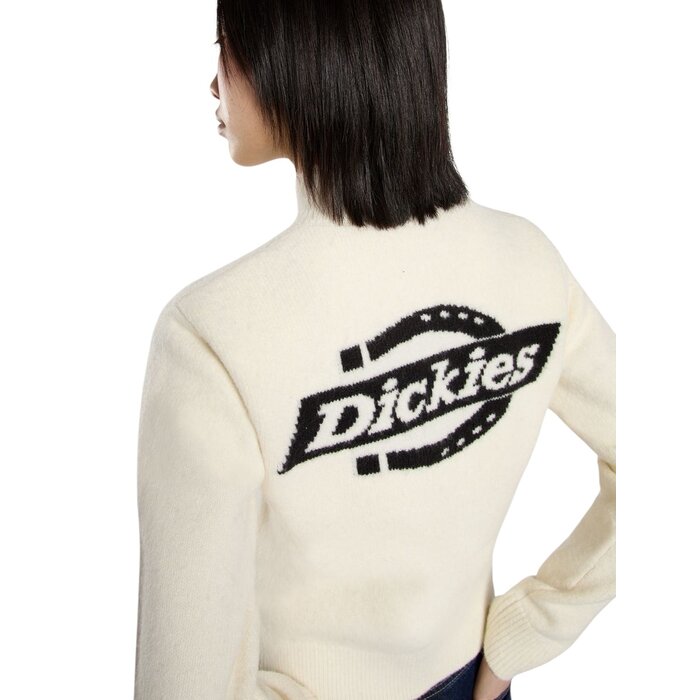 Dickies W' Ruston Quarter Zip Sweater - Beige