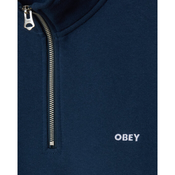 Obey Established Works Bold Mockneck - Dark Denim