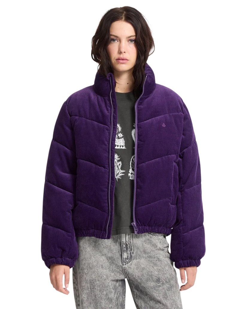 Volcom Cord'N Puff Jacket - Acai