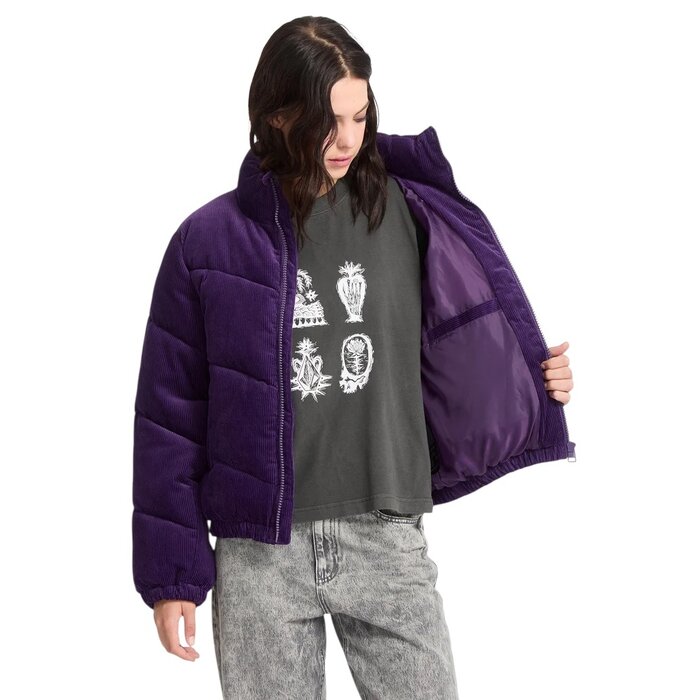 Volcom Cord'N Puff Jacket - Acai