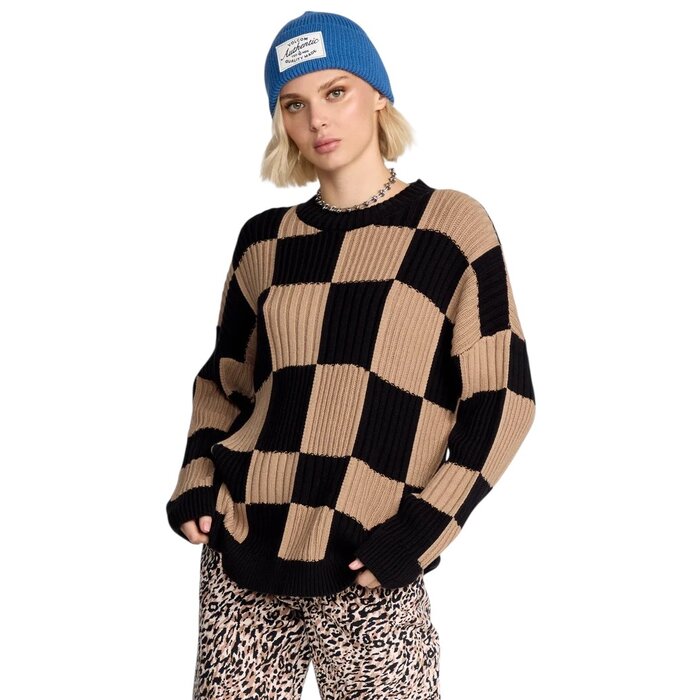 Volcom Tripnotic Sweater - Black Combo