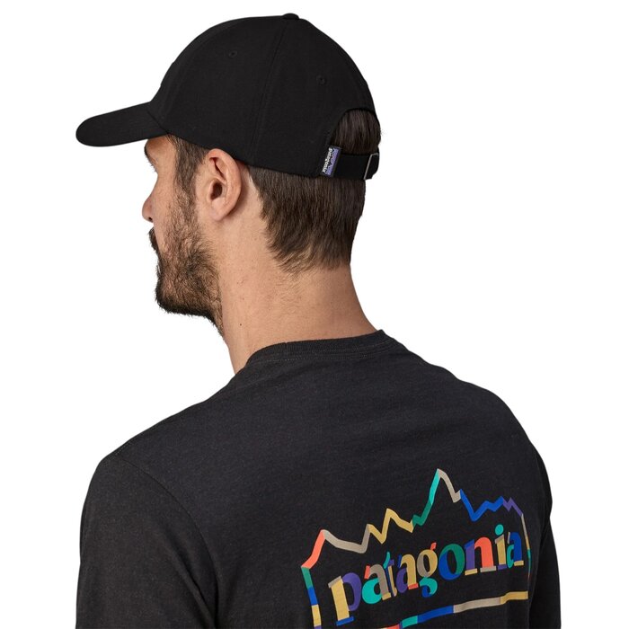 Patagonia P-6 Label Trad Cap - Black