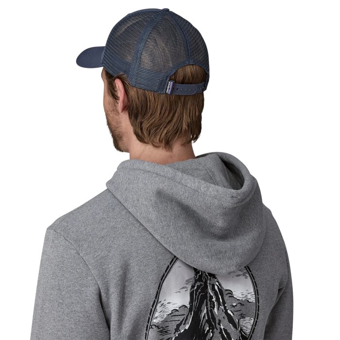 Patagonia P-6 Logo LoPro Trucker Hat - New Navy