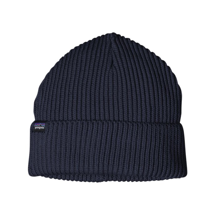 Patagonia Fisherman Rolled Beanie - Navy Blue