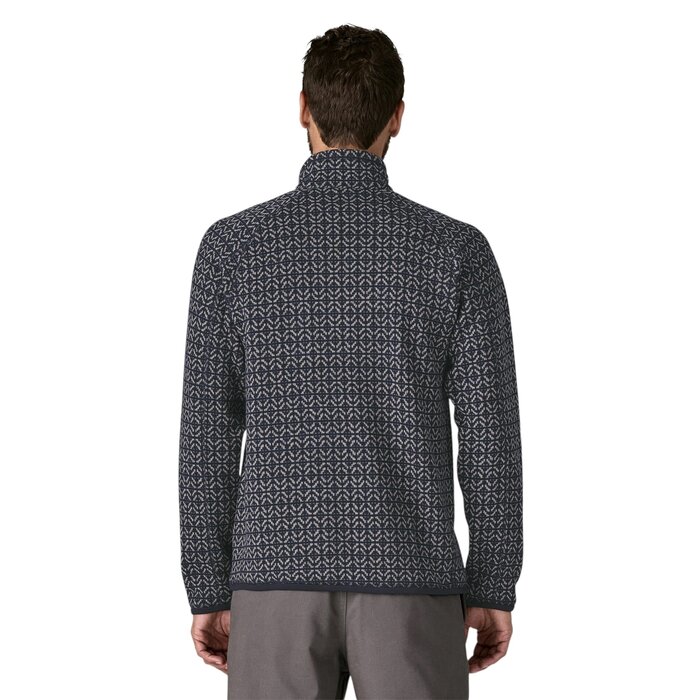 Patagonia M's Better Sweater 1/4 Zip - Scales Sunken Blue