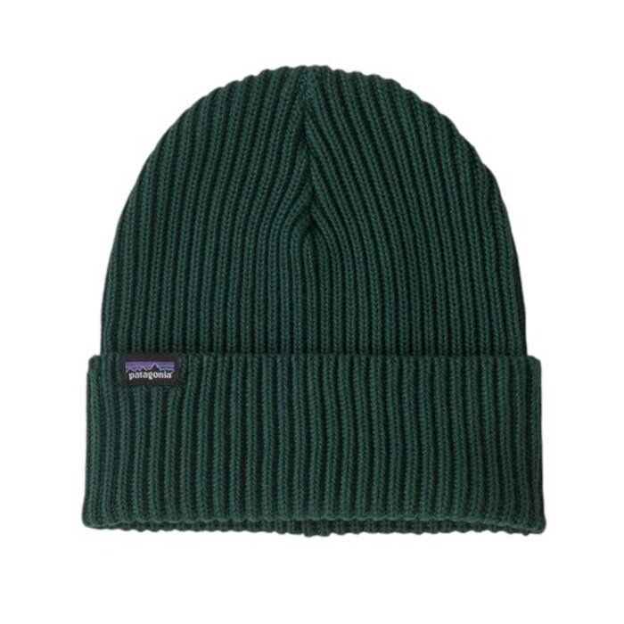 Patagonia Fisherman Rolled Beanie - Cascade Green