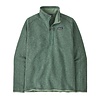 M's Better Sweater 1/4 Zip - Ellwood green