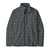 M's Better Sweater Jkt - Woven Together Smolder Blue
