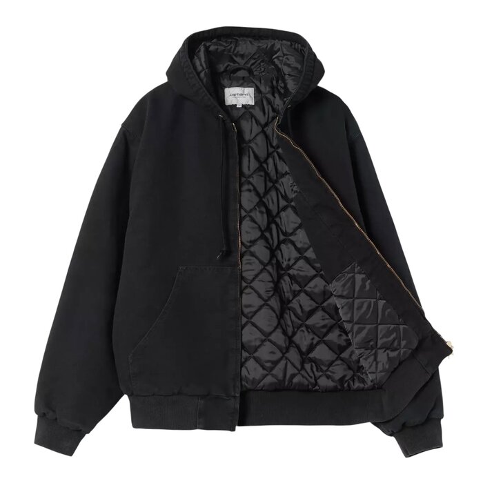 Carhartt WIP OG Active Jacket - Black (Stone Canvas)