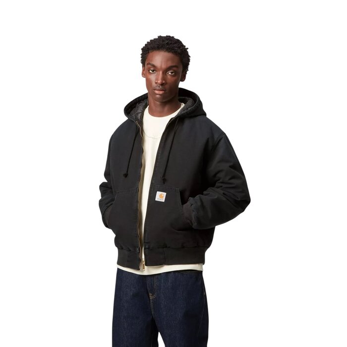 Carhartt WIP OG Active Jacket - Black (Stone Canvas)