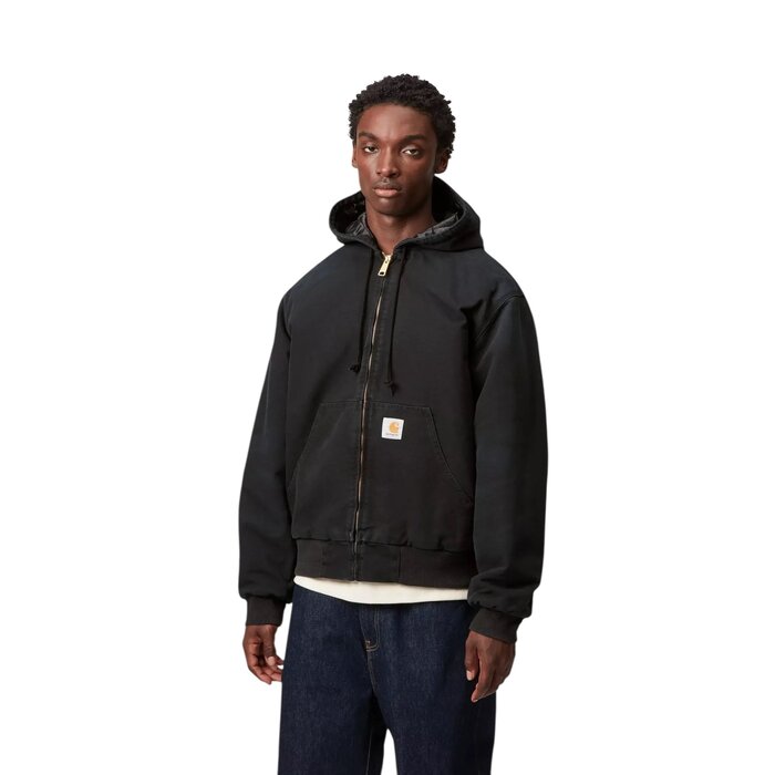 Carhartt WIP OG Active Jacket - Black (Stone Canvas)