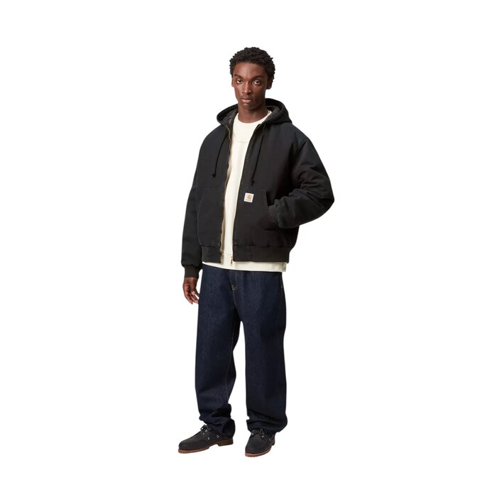 Carhartt WIP OG Active Jacket - Black (Stone Canvas)