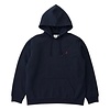 One Point Hooded Sweatshirt - Dark Navy