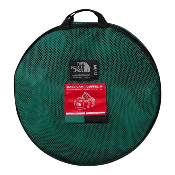 The North Face Base Camp Duffel - Evergreen/TNF Black M