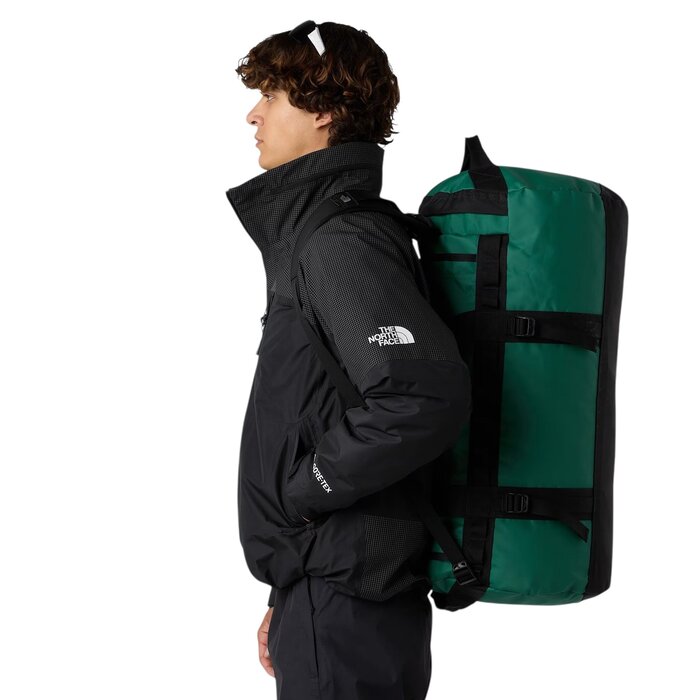 The North Face Base Camp Duffel - Evergreen/TNF Black M