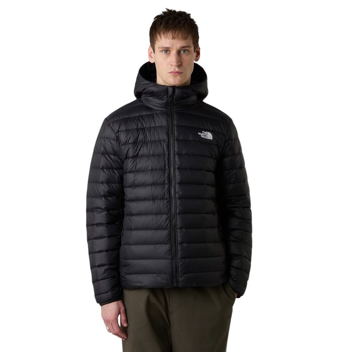 The North Face M Classic Down Hooded Jacket -  TNF Black