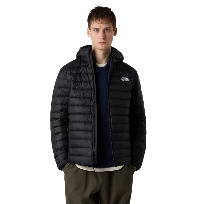 The North Face M Classic Down Hooded Jacket -  TNF Black