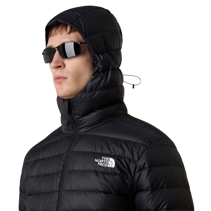 The North Face M Classic Down Hooded Jacket -  TNF Black
