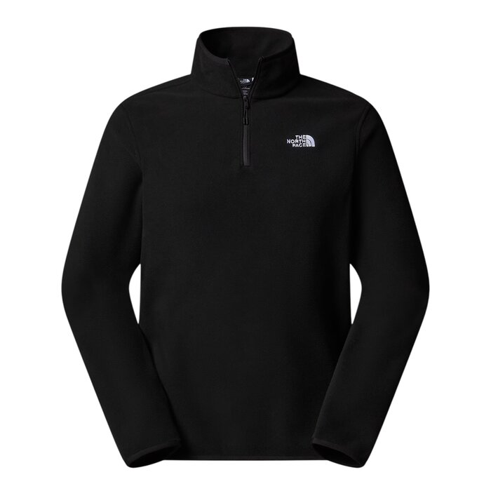 The North Face M' Glacier Fleece Jkt 1/4 Zip - Black