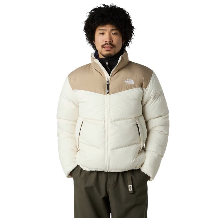 The North Face M' Saikuru Jacket - Mushroom Grey/White Dune