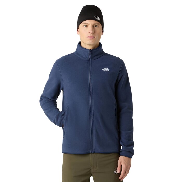 The North Face M Glacier Fleece Fz Jkt - Summit Navy