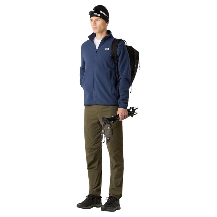 The North Face M Glacier Fleece Fz Jkt - Summit Navy