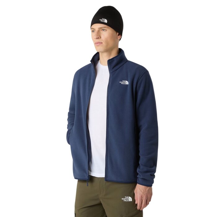 The North Face M Glacier Fleece Fz Jkt - Summit Navy