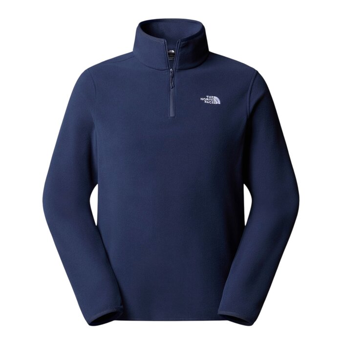 The North Face M Glacier Fleece Jkt 1/4 Zip - Summit Navy