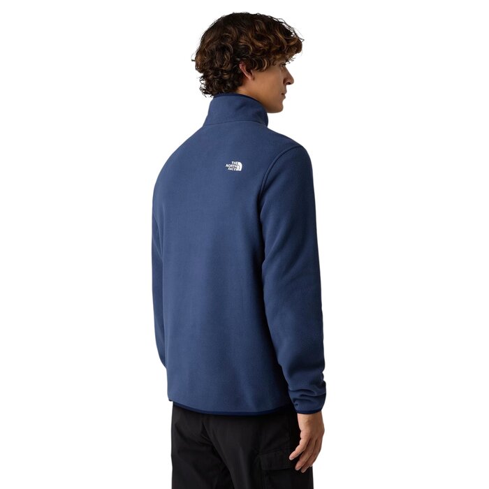 The North Face M Glacier Fleece Jkt 1/4 Zip - Summit Navy