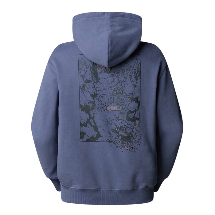 The North Face U' Powder Days Graphic Hoodie - Twilight Galaxy