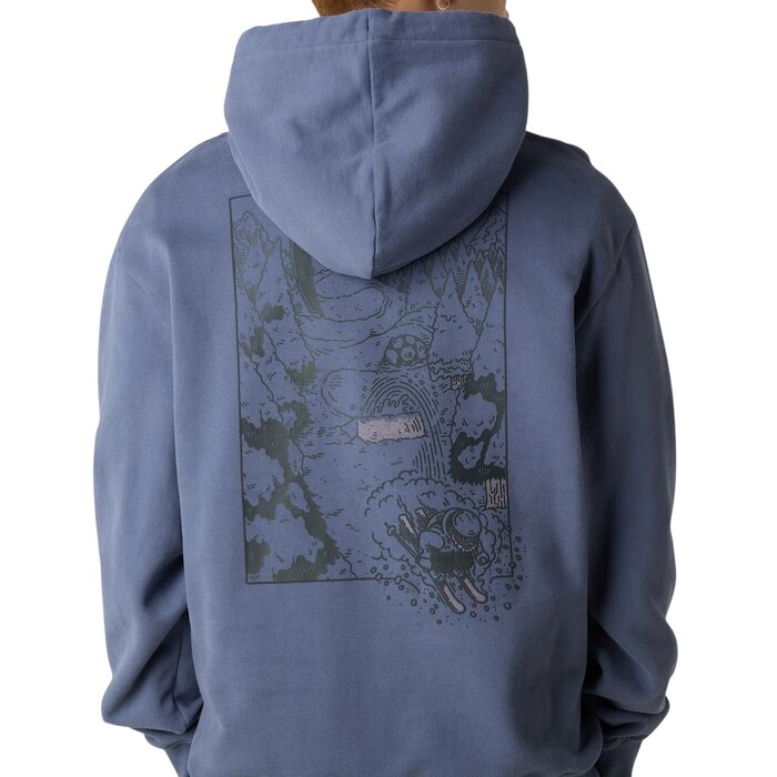 The North Face U' Powder Days Graphic Hoodie - Twilight Galaxy