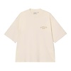 W' S/S Modality T-shirt - Salt (Stone Dyed)