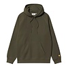Hooded Chase Sweat - Olive/Gold