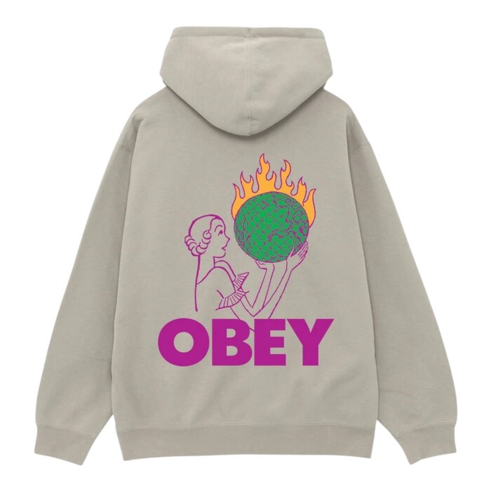Obey World In Flames Hood - Moonstruck