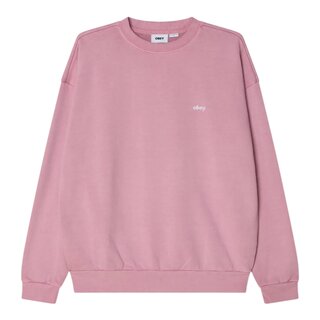 Obey Lowercase Pigment Crew - Pigment Lilac