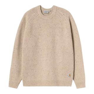 Carhartt WIP Anglistic Sweater- Speckled/Fleur De Sel