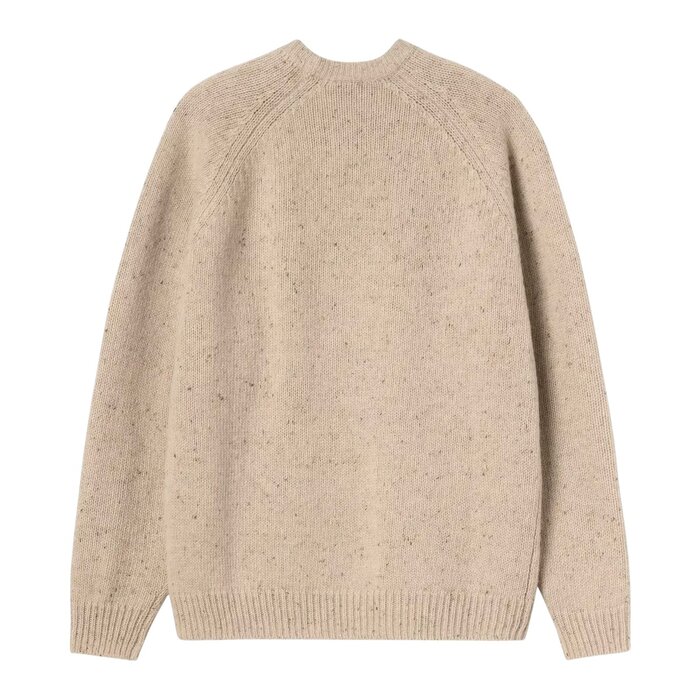 Carhartt WIP Anglistic Sweater- Speckled/Fleur De Sel