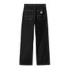 W' Simple Pant Denim - Black (Rinsed)