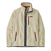 M's Retro Pile Jkt - PelicanW/Smolder Blue