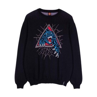 Santa Cruz Natas SC Knit Crew - Black
