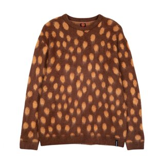 Santa Cruz Jaguar Knit Crew - Brown