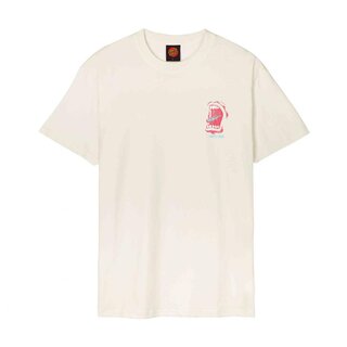 Santa Cruz VTG Screamin Connect T-Shirt - Unbleached Cotton